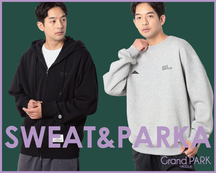 グランドパーク(Grand PARK)　SWEAT＆PARKA 　MENS