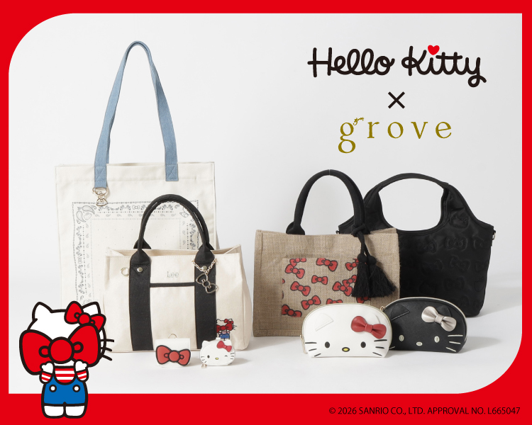 グローブ(grove)　レディース　  Hello Kitty