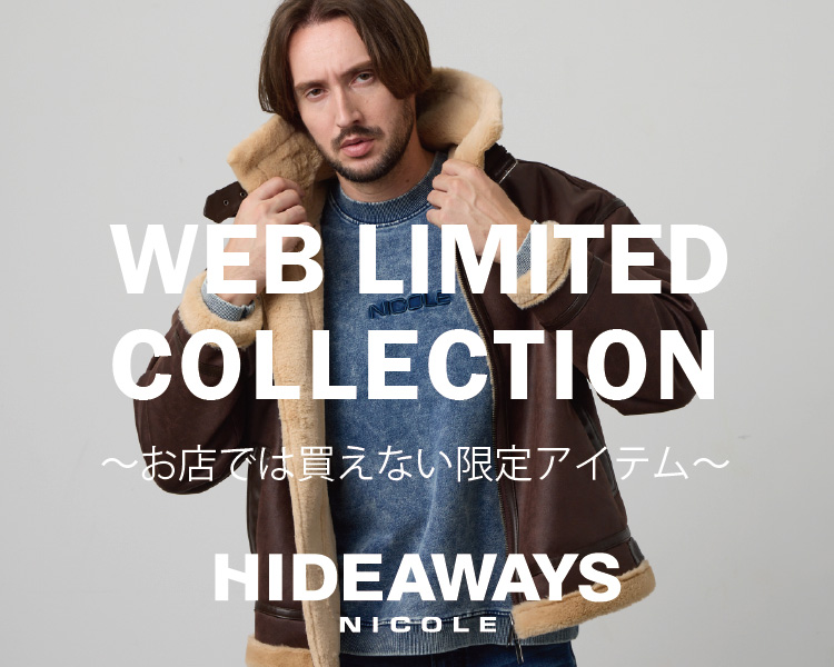ハイダウェイ(HIDEAWAYS)　メンズ　WEB LIMITED COLLECTION