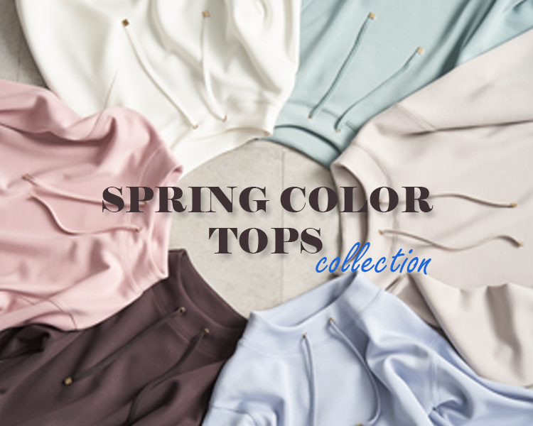 イッカ(ikka)　SPRING COLOR TOPS