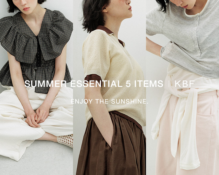 KBF(KBF)　レディース　SUMMER ESSENTIAL 5ITENS