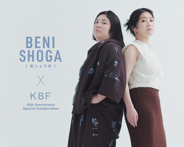 KBF(KBF)　レディース　BENISHOGA