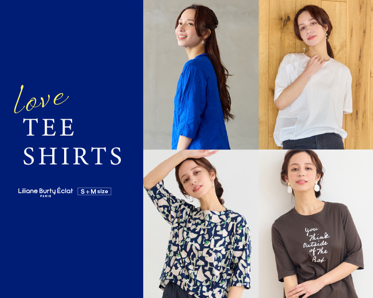 リリアンビューティ エクラ(Liliane Burty ECLAT)　レディース　LOVE TEE SHIRTS
