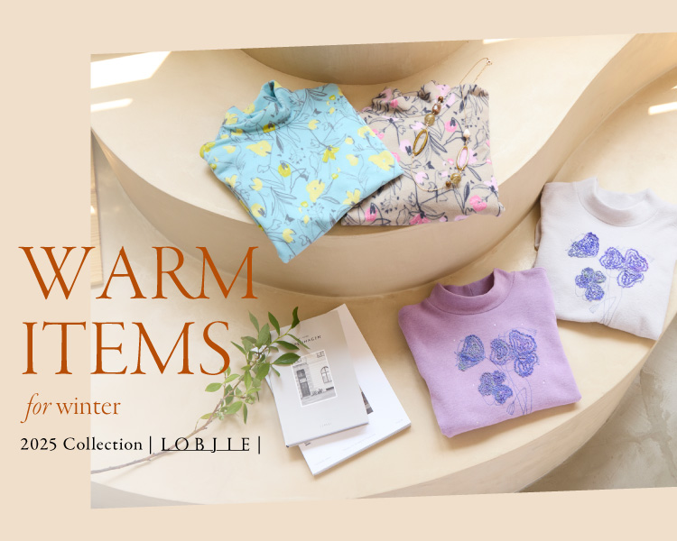 ロブジェ　WARM ITEMS