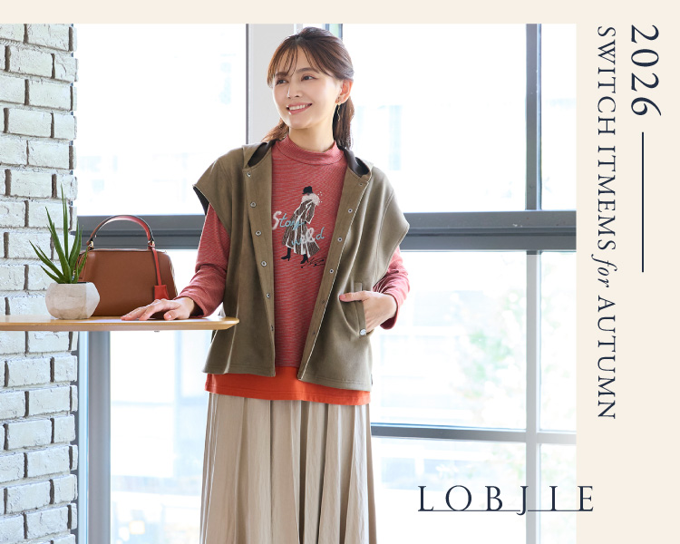 ロブジェ(LOBJIE)　レディース　SWITCH ITMEMS　FOR AUTUMN