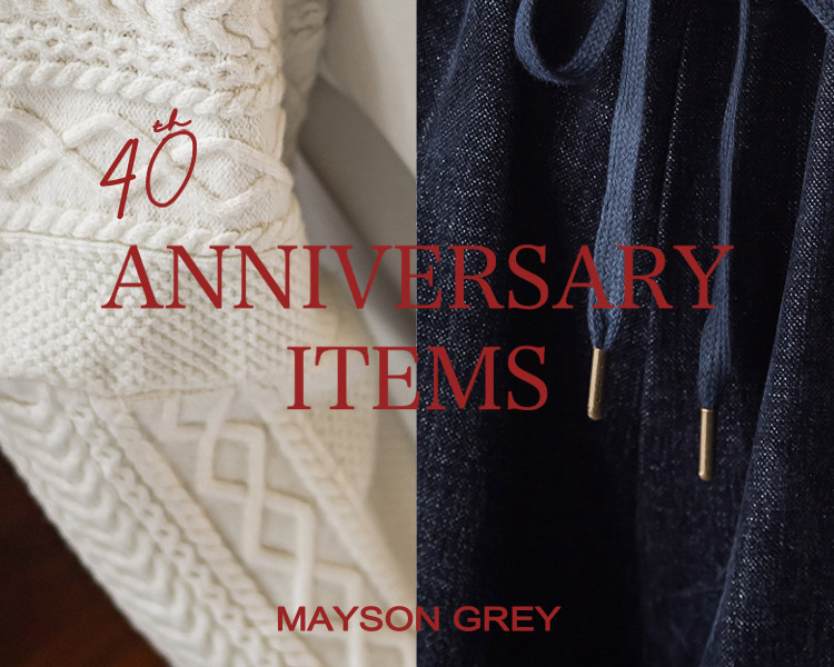 メイソングレイ(maysongrey)　レディース　40周年限定アイテム