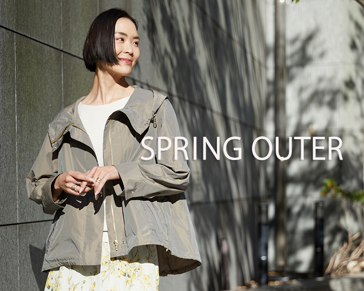 ミッシェルクラン(MICHEL KLEIN)　レディース　ライトアウター