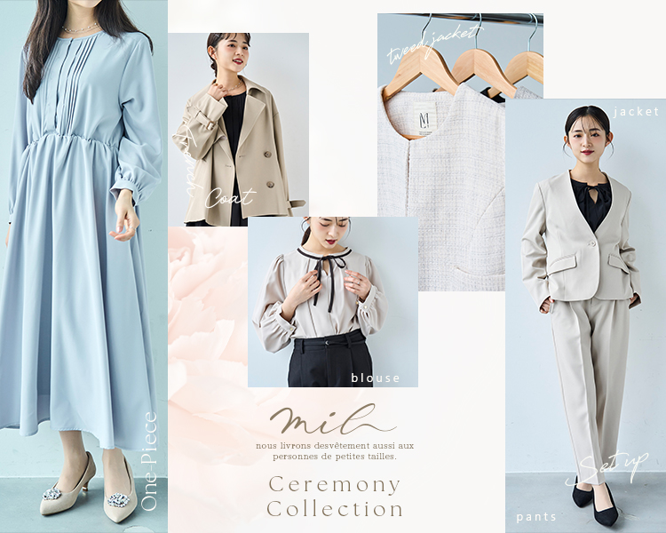 ミル(mil)　レディース　new arrival －ceremony collection－