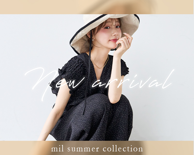 ミル(mil)　レディース　NEWARRIVAL