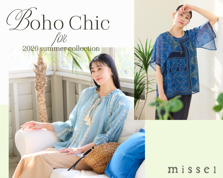 ミゼール(missel)　レディース　BOHO CHIC