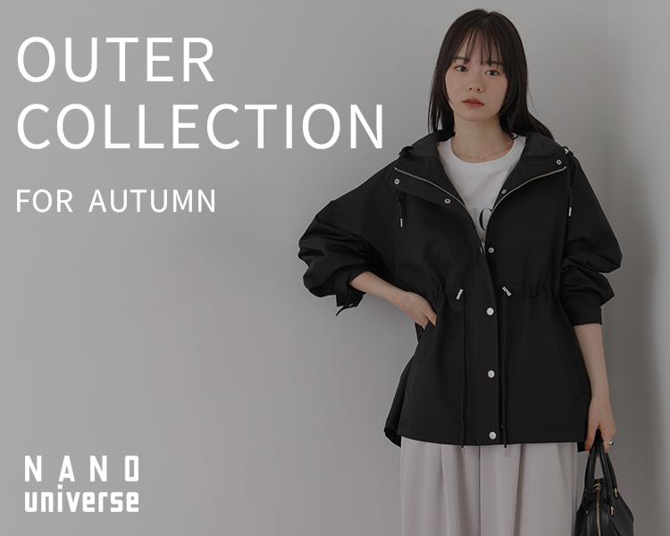 ナノ・ユニバース(NANO universe)　OUTER COLLECTION FOR AUTUMN