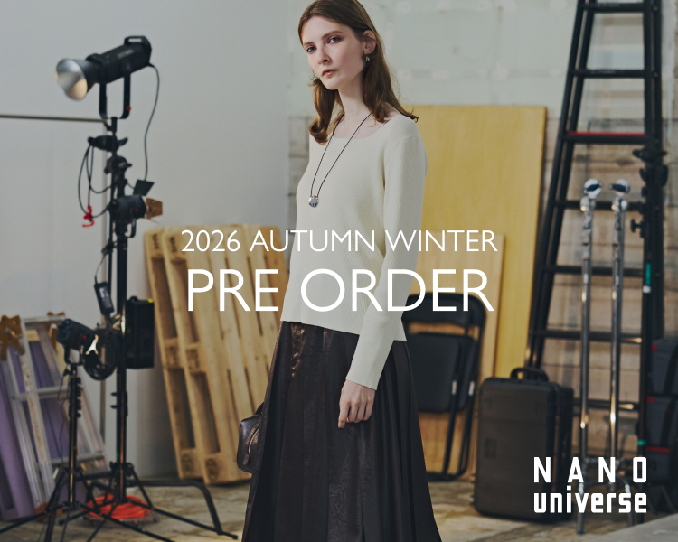 ナノ・ユニバース(NANO universe)　PRE ORDER