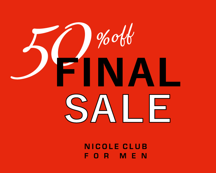 ニコルクラブフォーメン(NICOLE CLUB FOR MEN)　メンズ　ファイナルセール