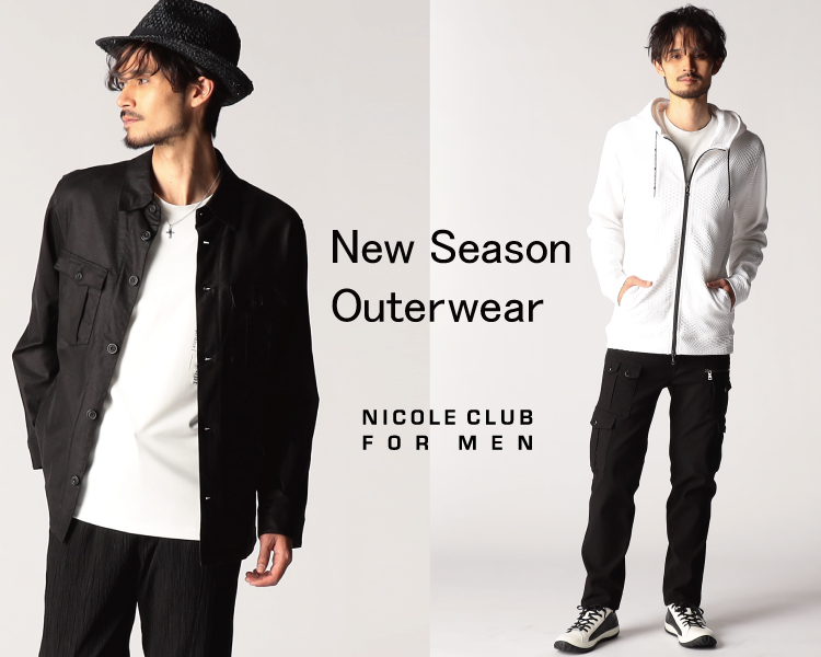 ニコルクラブフォーメン(NICOLE CLUB FOR MEN)　メンズ　New Season Outerwear