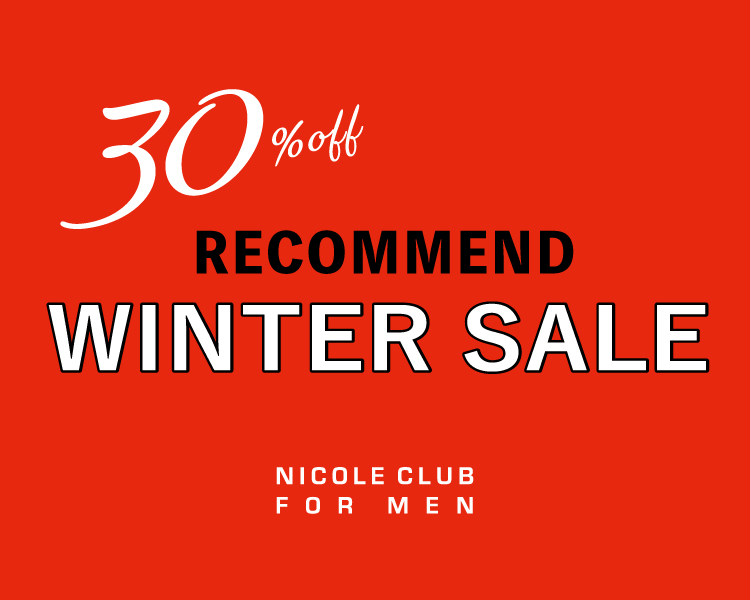 ニコルクラブフォーメン(NICOLE CLUB FOR MEN)　メンズ　RECOMMEND WINTER SALE