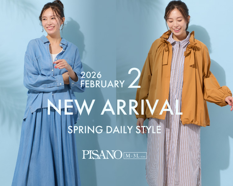 ピサーノ(PISANO)　レディース　ピサーノ　NEW ARRIVAL!