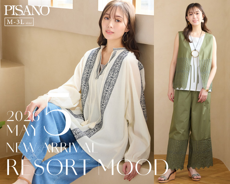 ピサーノ(PISANO)　レディース　NEW ARRIVAL！