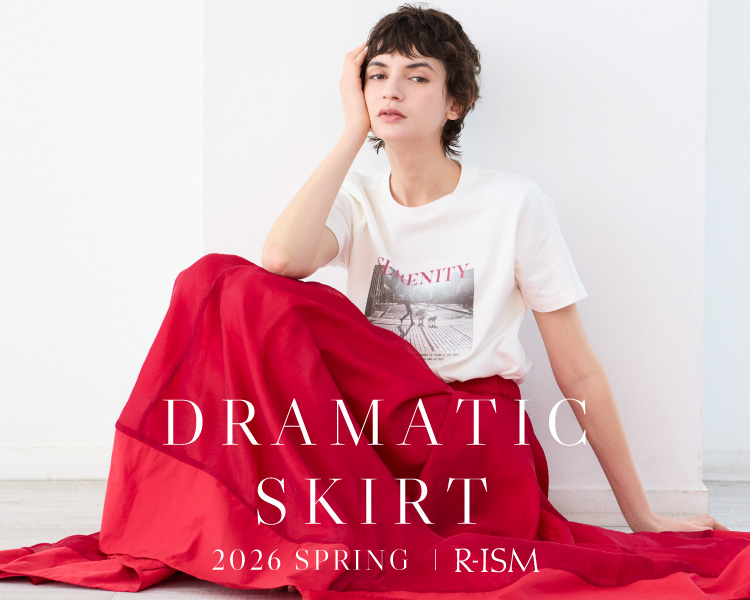 リズム(R-ISM)　レディース　DRAMATIC SKIRT　2026SPRING