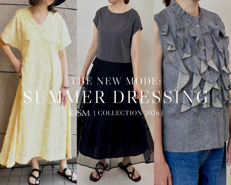 リズム(R-ISM)　レディース　THE NEW MODE: SUMMER DRESSING