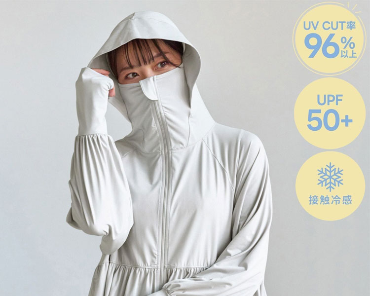 ロペピクニック(ROPE' PICNIC)  レディース　UV UPF 接触冷感