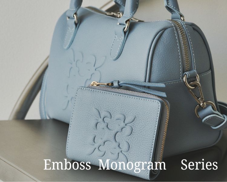 ラシット(russet)　レディース　Emboss Monogram