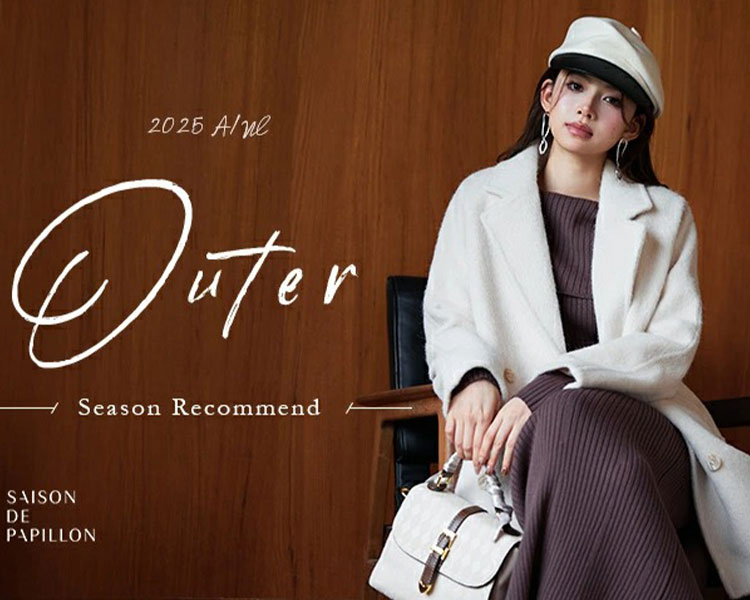 セゾン ド パピヨン(SAISON DE PAPILLON)　レディース　OUTER