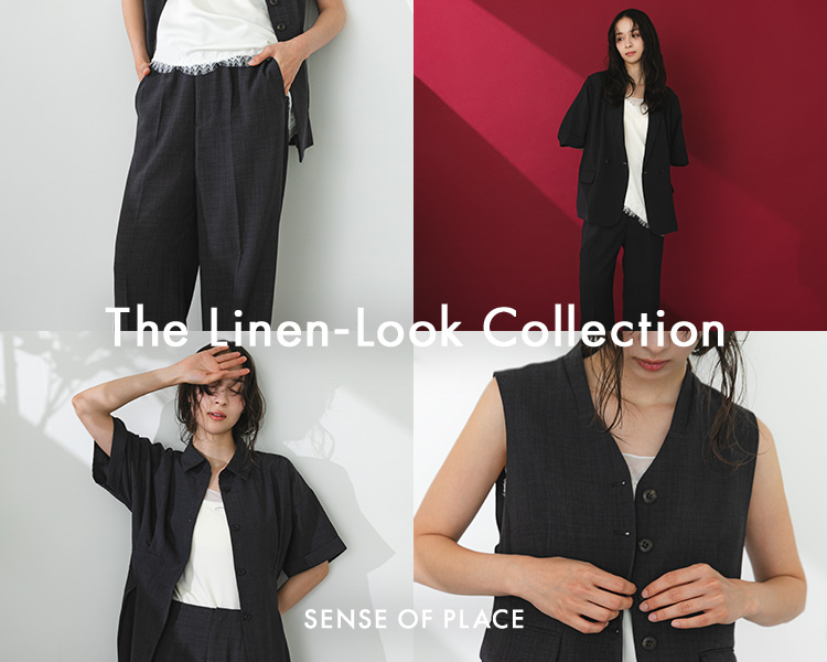 センスオブプレイスバイアーバンリサーチ　The Linen-Look Collection