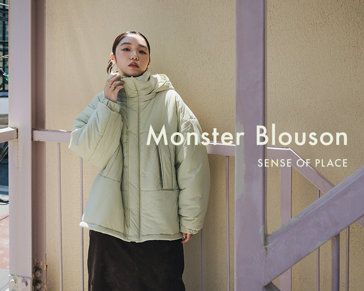 センスオブプレイス 2way ダウンジャケット SENSE OF PLACE by URBAN