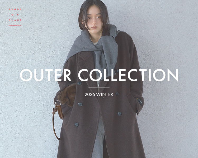 センスオブプレイスバイアーバンリサーチ　 OUTER COLLECTION