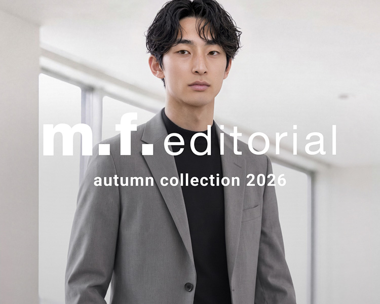 タカキュー(TAKA-Q)　メンズ　m.f.エディトリアル men