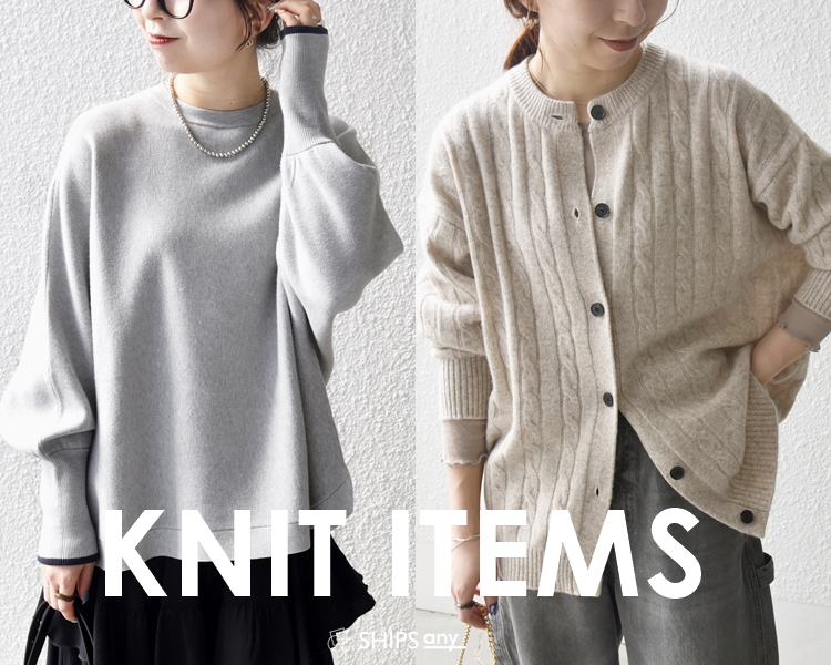 シップス エニィ(SHIPS any)   レディース　KNIT