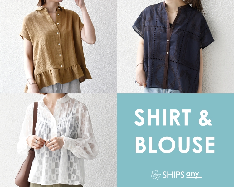 シップス エニィ(SHIPS any)   レディース　SHIRT & BLOUSE