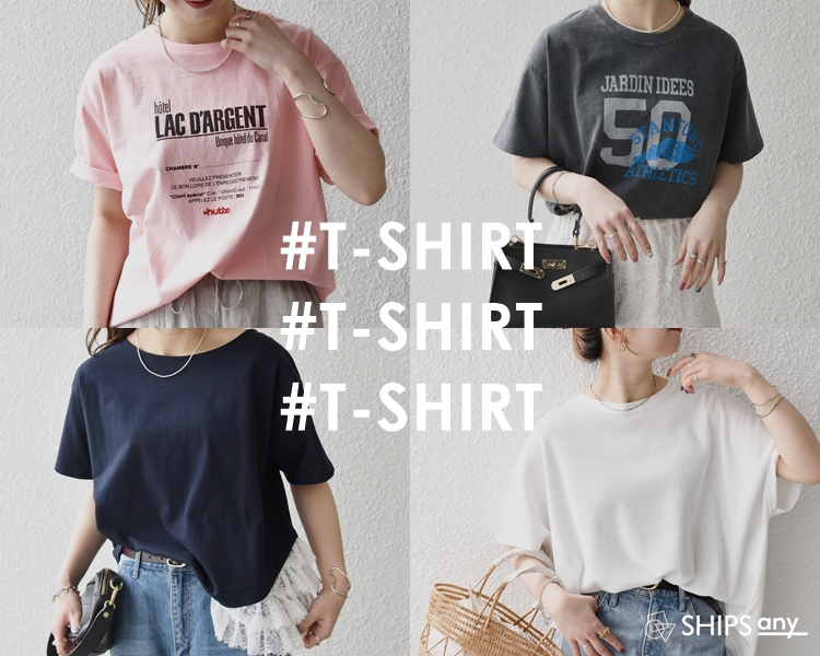 シップス エニィ(SHIPS any)   レディース　#T-SHIRT #T-SHIRT #T-SHIRT