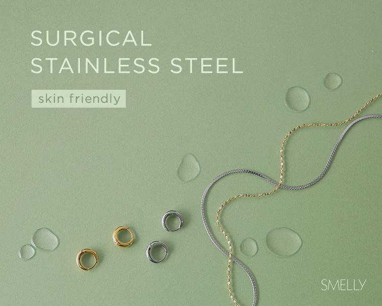 スメリー(SMELLY)　レディース　SURGICAL STAINLESS STEEL