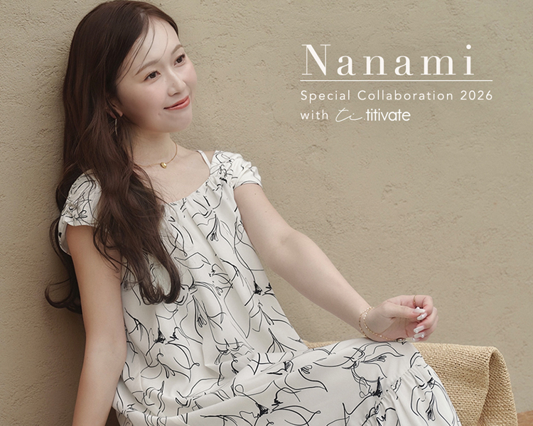 ティティベイト(titivate)   レディース　ななみさんコラボアイテム