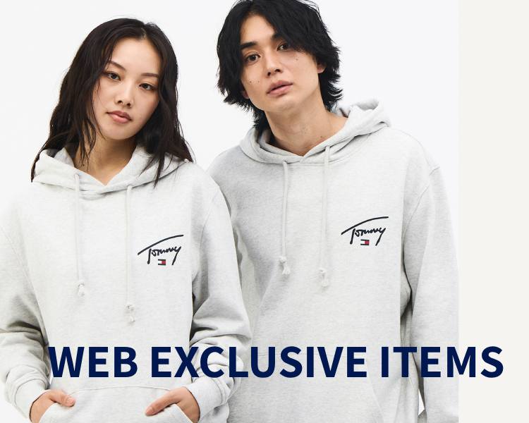 トミーヒルフィガー　WEB EXCLUSIVE ITEMS