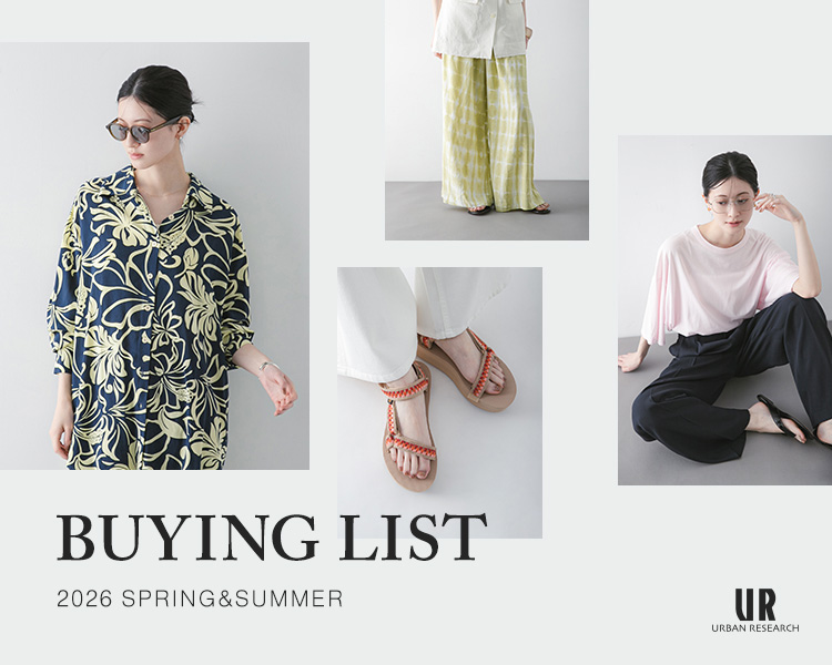 アーバンリサーチ(URBAN RESEARCH) 　BUYING LIST （レディス）