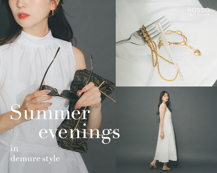  アーバンリサーチ ロッソ(URBAN RESEARCH ROSSO)　レディース　Summer evening