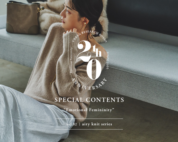  アーバンリサーチ ロッソ(URBAN RESEARCH ROSSO)　レディース　20th SPECIAL CONTENTS