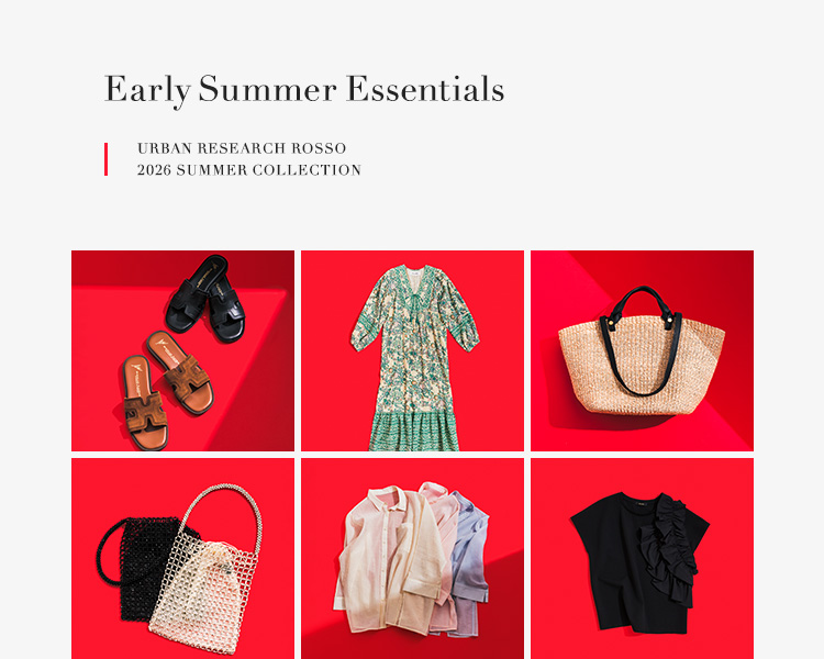アーバンリサーチ ロッソ(URBAN RESEARCH ROSSO)　レディース　Early Summer Essentials