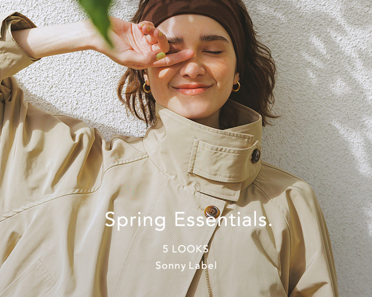 アーバンリサーチ サニーレーベル(URBAN RESEARCH SonnyLabel)　Spring Essentials.