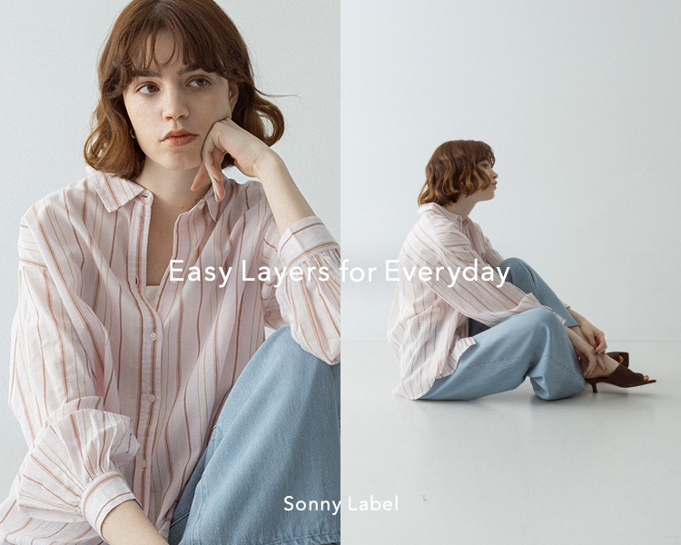 アーバンリサーチ サニーレーベル(URBAN RESEARCH SonnyLabel)　Easy Layers for Everyday