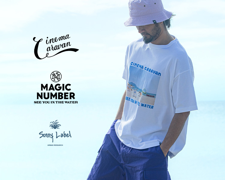アーバンリサーチ サニーレーベル(URBAN RESEARCH SonnyLabel)　シネマキャラバン×マジックナンバー×サニーレーベル