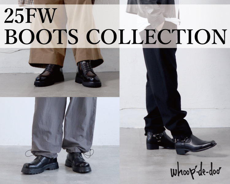 フープ ディ ドゥ(whoop-de-doo)　メンズ　ブーツ