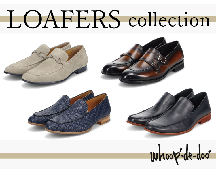 フープ ディ ドゥ(whoop-de-doo)　メンズ　シューズ　Loafers collection