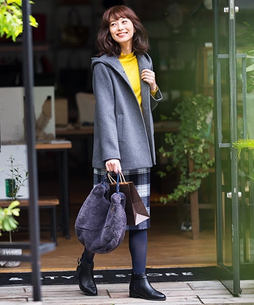 フェイクファーバッグのコーディネート | ファッション通販 マルイ