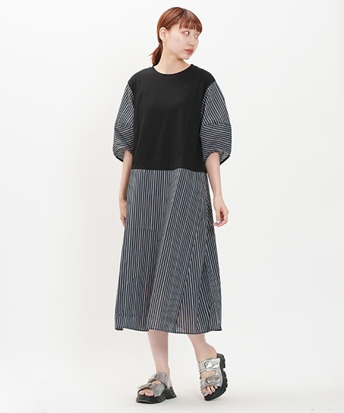 秋色アズノウアズドゥバズ❋新品ポンチワンピース