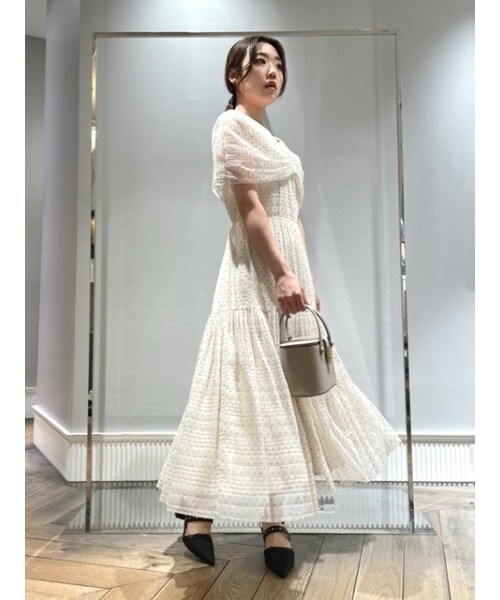 セルフォード ケープライクミニドレス ケープライクミニドレス