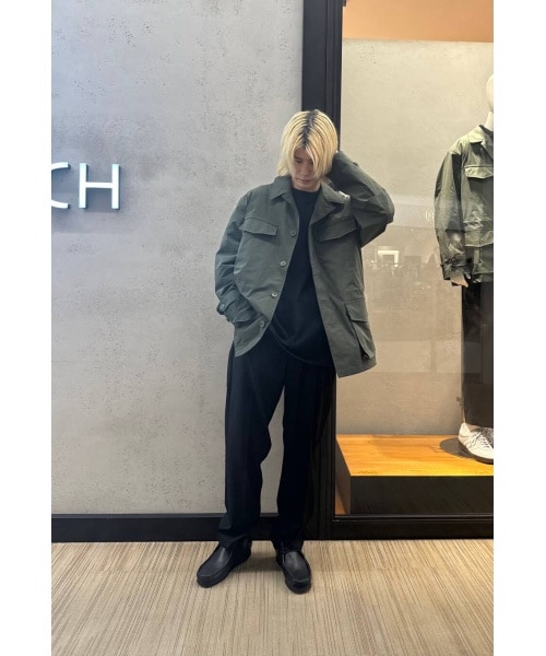 LEON掲載】【BREASY JACKET】LENO CLOTH セットアップジャケット | マッキントッシュ ロンドン(MACKINTOSH  LONDON) | マルイウェブチャネル