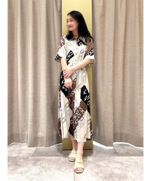 チェーンシャツドレス | グレースコンチネンタル(GRACE CONTINENTAL